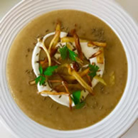 Roasted Parsnip and Cumin Soup recipe